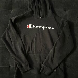 Champion Black Pullover Hoodie